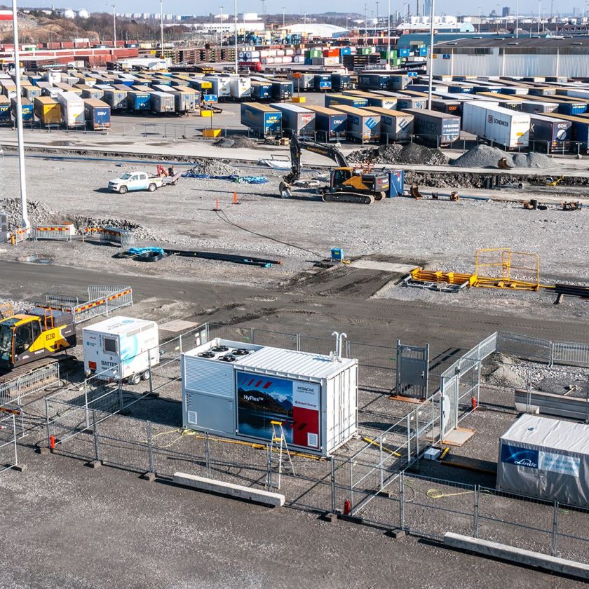 Hydrogen-electric power infrastructure tested in Port of Gothenburg