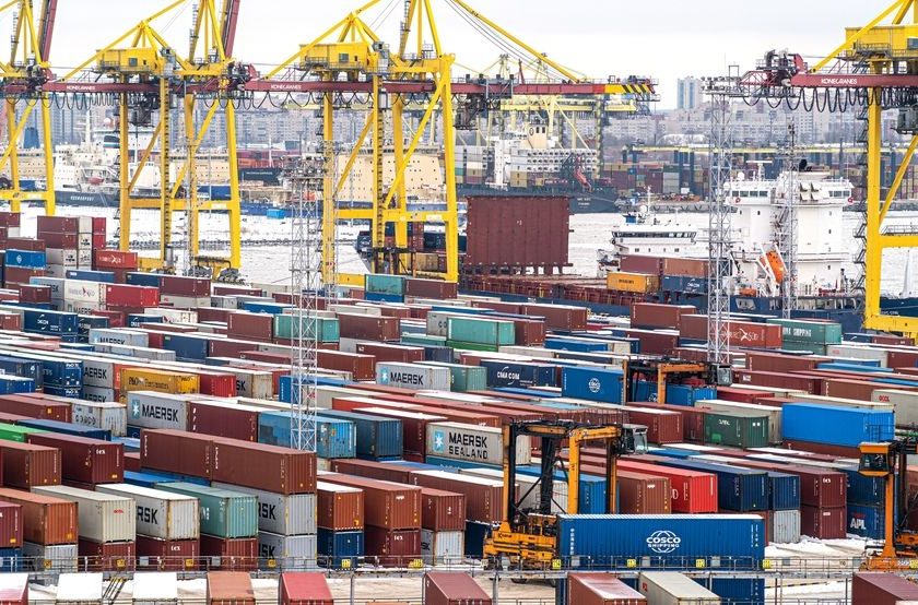 Russia container market increase by 18% year-on-year