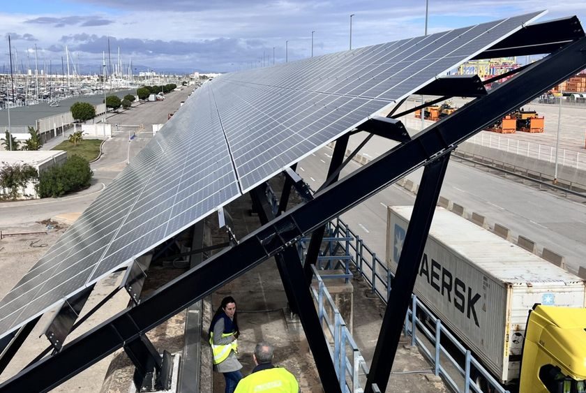 Port of València's solar panels to provide 22% energy